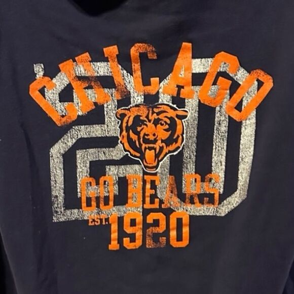 PINK Victoria's Secret Tops - 📏NFL PINK Victoria Secret Chicago Bears Hoodie Woman’s size Large